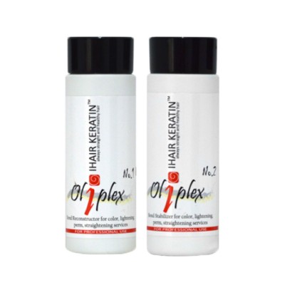 Kit Oliplex reconstructia si stabilizarea firului de par nr 1 si 2*100ml Ihair Keratin foto