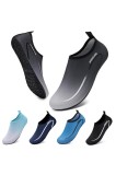 &Icirc;ncălțăminte de apă respirabilă, uscare rapidă, fără șireturi, unisex, pentru plajă, piscină, surf și yoga &ndash; Negru/Gri EU 40/41