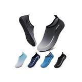 &Icirc;ncălțăminte de apă respirabilă, uscare rapidă, fără șireturi, unisex, pentru plajă, piscină, surf și yoga &ndash; Negru/Gri EU 40/41