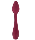 Vibrator Bendable Rosenrot G-spot, 10 Moduri Vibratii, Silicon, USB, Rosu, 20 cm