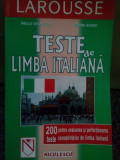 Paolo Cifarelli, Pierre Noaro - Teste de limba italiana (editia 2001)