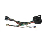 Cablu adaptor, mufa, conector Euro la ISO 16 pini,(pentru navigatiile android), compatibil cu VW, Skoda, Seat,