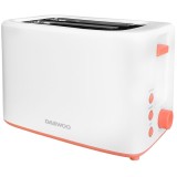 Prajitor de paine DBT70W, 900 W, functie reincalzire, functie decongelare, indicator luminos, tavita pentru firimituri, spatiu depozitare cablu, contr, Daewoo