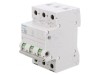 Separator-&icirc;ntrerupător Poli 3 pentru șină DIN 63A 400V, Siemens
