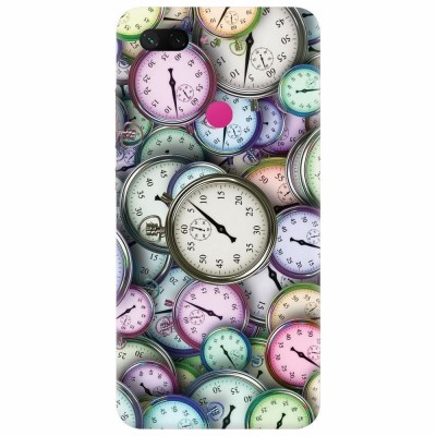 Husa silicon pentru Xiaomi Mi 8 Lite, Clocks foto