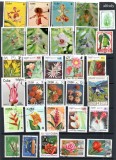 Flora, lot uzat, stampilat