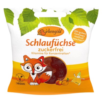 Jeleuri cu vitamine fara zahar si gelatina, 50g, Birkengold foto