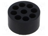 Insert pentru presetupă 7mm M40 IP68 cauciuc NBR HELUKABEL