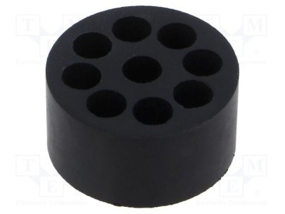 Insert pentru presetupă 7mm M40 IP68 cauciuc NBR HELUKABEL foto