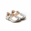 Balerini Fete BIBI Anjos Mini Silver 20 EU, Argintiu, BIBI Shoes