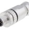 Conector M12 tată drept 5 pini
