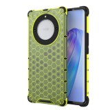 Husa antisoc honor magic 5 lite, honeycomb airbag, verde