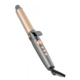 Ondulator păr Fakir Glow Keratin, Plăci ceramice cu Keratină și Ulei de nucă de cocos, 10 setări temp. (120&deg;C - 210&deg;C), 260W, Smart Timer, Ecran LCD,