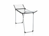 Uscator de rufe Leifheit Pegasus 150 Solid Slim, negru, pliabil