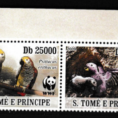 Sao Tome & Principe - Fauna WWF - PASARI - MNH