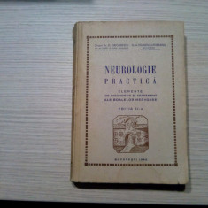 NEUROLOGIE PRACTICA - D. Grigorescu, A. Paunescu-Podeanu - 1942, 560 p.