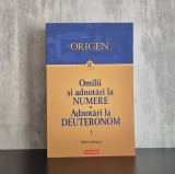 Origen &ndash; Omilii și adnotări la Numere. Adnotări la Deuteronom, vol. I