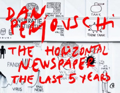 Postcards. The Horizontal Newspaper. The Last Five Years, 2019, 2023. 70 Postcards - Dan Perjovschi foto