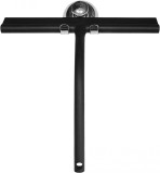 Racleta cu suport KDWOA, silicon/cauciuc, negru, 19,3 x 23,5 cm