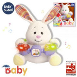 Jucarie interactiva bebe cu activitati si lumini 20 cm - Iepuras, Reig Musicales