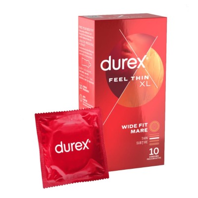 Prezervative Durex Feel Thin XL 10 bucati foto