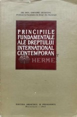 Principiile fundamentale ale dreptului international contemporan - 1967 - Grigore Geamanu (Q13)