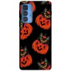 Husa compatibila cu Motorola Edge 20 Lite model Happy Halloween, Silicon, TPU, Viceversa, Transparent, Carcasa