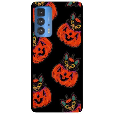 Husa compatibila cu Motorola Edge 20 Lite model Happy Halloween, Silicon, TPU, Viceversa foto