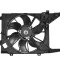 GMV radiator Electroventilator Dacia Logan 2004-2012, Sandero 2008-2012; motorizare 1.4 53/55kw ; 1.5 dCi (48/50/55/62/63/66kw) si 1.6 (62/64/70/77/8
