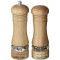 Set rasnita piper/sare Art of dining Heinner, 15 cm, arbore de cauciuc, Bej