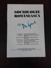 SOCIOLOGIE ROMANEASCA NR.2/1999 - D. GUSTI director fondator foto