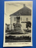 Carte Postala - Lugoj - Statuia si cazarma General Dragalina