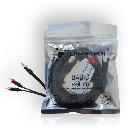 Cablu 3.5St-2RCA T-T 5m BE