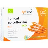 Tonicul Apicultorului - Laptisor de Matca Pur, Miere, Propolis si Polen Ecologic/Bio 20 fiole x 10ml