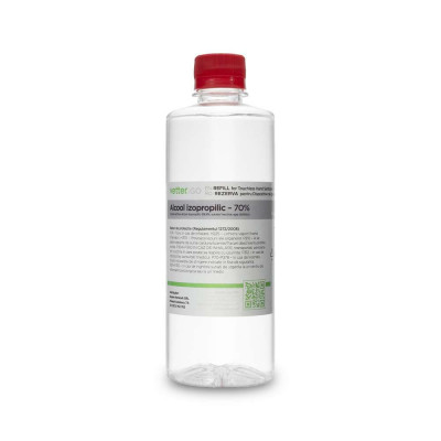 Rezerva aparat de igienizare cu pulverizare prin inductie (alcool izopropilic 70%), 500 ml foto