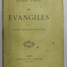 LES EVANGILES par ERNEST RENAN - 1912