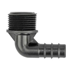 Conector cot pentru furtun picurare 16mm 3/4 inch, plastic durabil