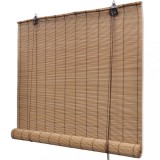 Cumpara ieftin Jaluzea tip rulou, maro, 140 x 220 cm, bambus