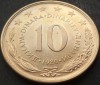 Moneda 10 Dinari Yugoslavia 1980 UNC, RSF, Numismatica, Colectionari