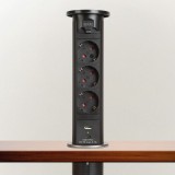 Distribuitor ascuns motorizat - negru, Delight