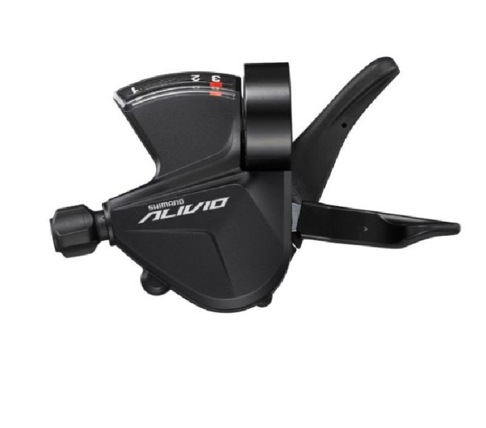 Maneta de schimbator Shimano Alivio SL-M3100-L, stanga, 3 viteze, rapidfire plus... Cod:ESLM3100LB