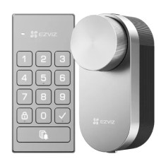 Incuietoare inteligenta cu tastatura multifunctionala, inchidere automata, alerta usa deschisa - EZVIZ CS-DL01/DL01CP