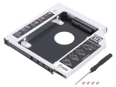 Carcasă Hard Disk 2,5&amp;quot; SATA Neagră foto