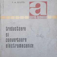 TRADUCTOARE SI CONVERTOARE ELECTROMECANICE-F.A. STUPEL