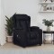 vidaXL Fotoliu rabatabil electric, negru, piele ecologică 3098801