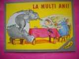 HOPCT 14685 LA MULTI ANI !! ELEFANT TURBO -CARICATURA ROMANIA CIRCULATA