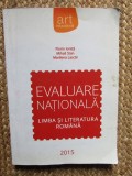 EVALUARE NATIONALA LIMBA SI LITERATURA ROMANA IONITA LASCAR STAN