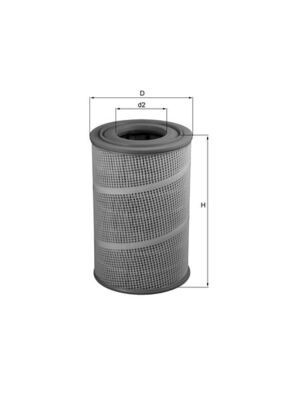 MAHLE LX 560/1 Filtru aer