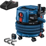 Bosch GAS 18V-12 MC + GAL 18V-40 - Aspirator fara acumulatori Li-Ion 18 V - Ah 140 mbar accesorii + Incarcator acumulatori