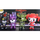 Set de figurine Five Nights Horror, colectie speciala cu 4 personaje emblematice, 38x15,5 cm